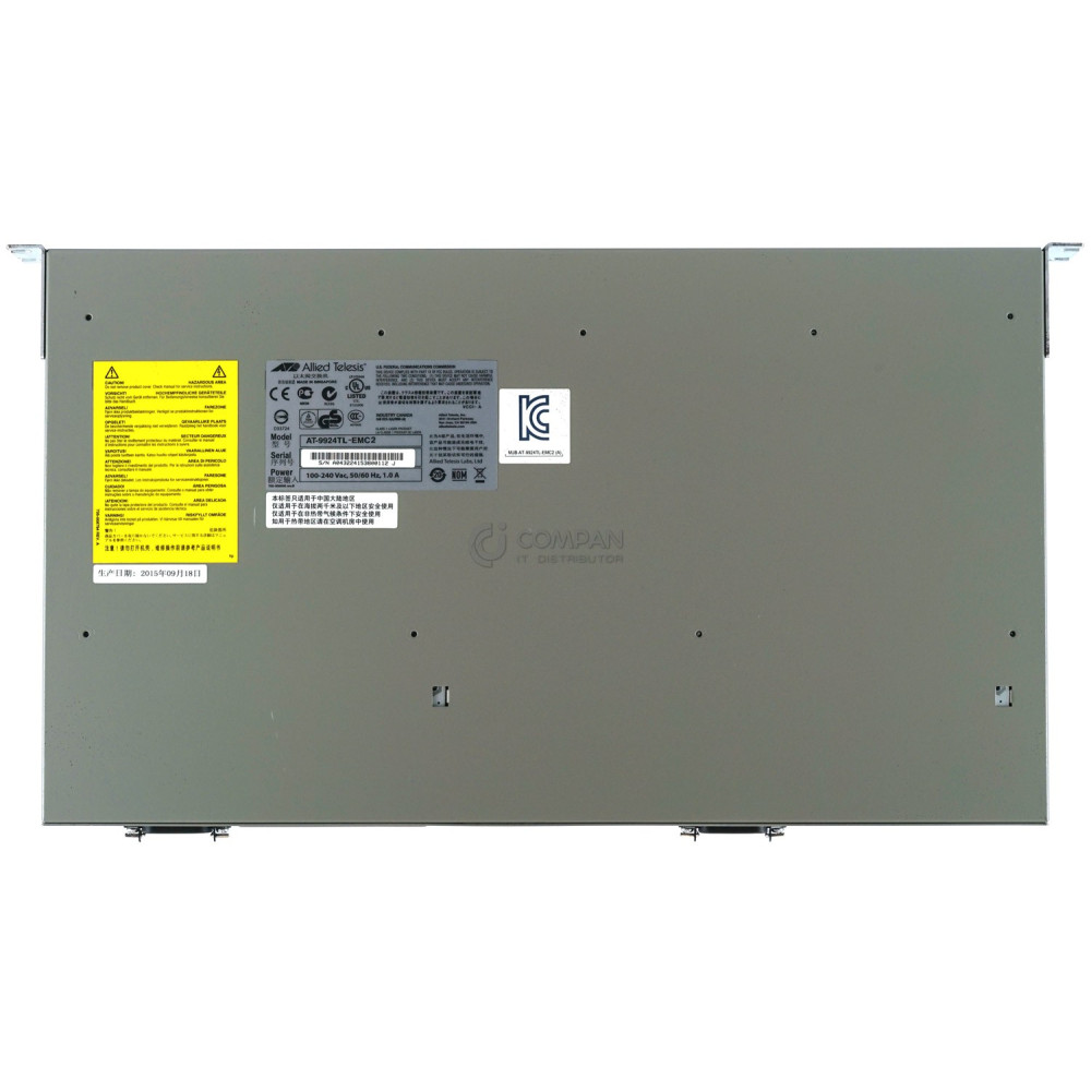 AT-9924TL-EMC2 ALLIED TELESIS 24 PORT ETHERNET NETWORK SWITCH